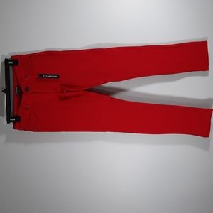 NWT STYLE LOVE red casual long pant Sz M